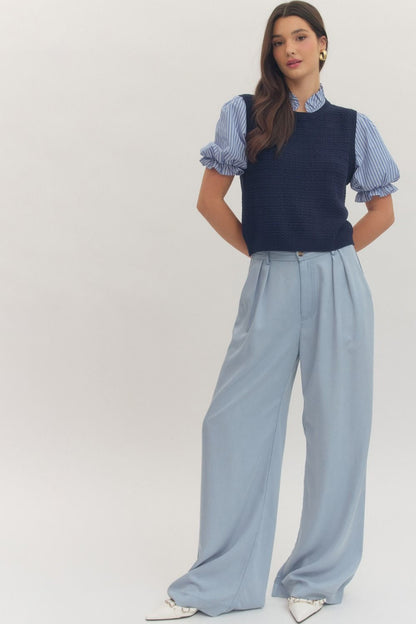 Saylor Top- Navy