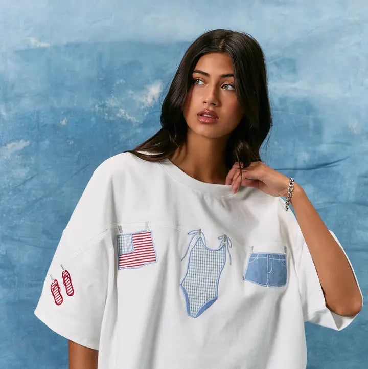 Marlowe Top- White