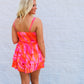 Orange Multi Romper