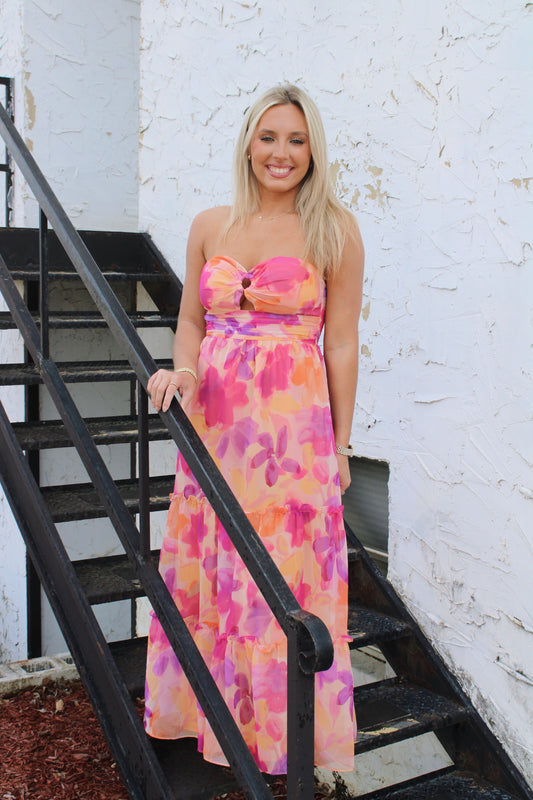 Peach Plum Maxi