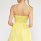 Yellow Bubble Dress