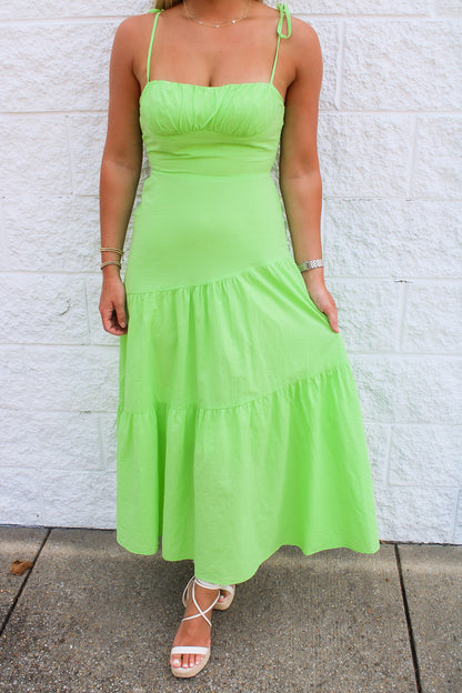 Neely Maxi- Apple Green