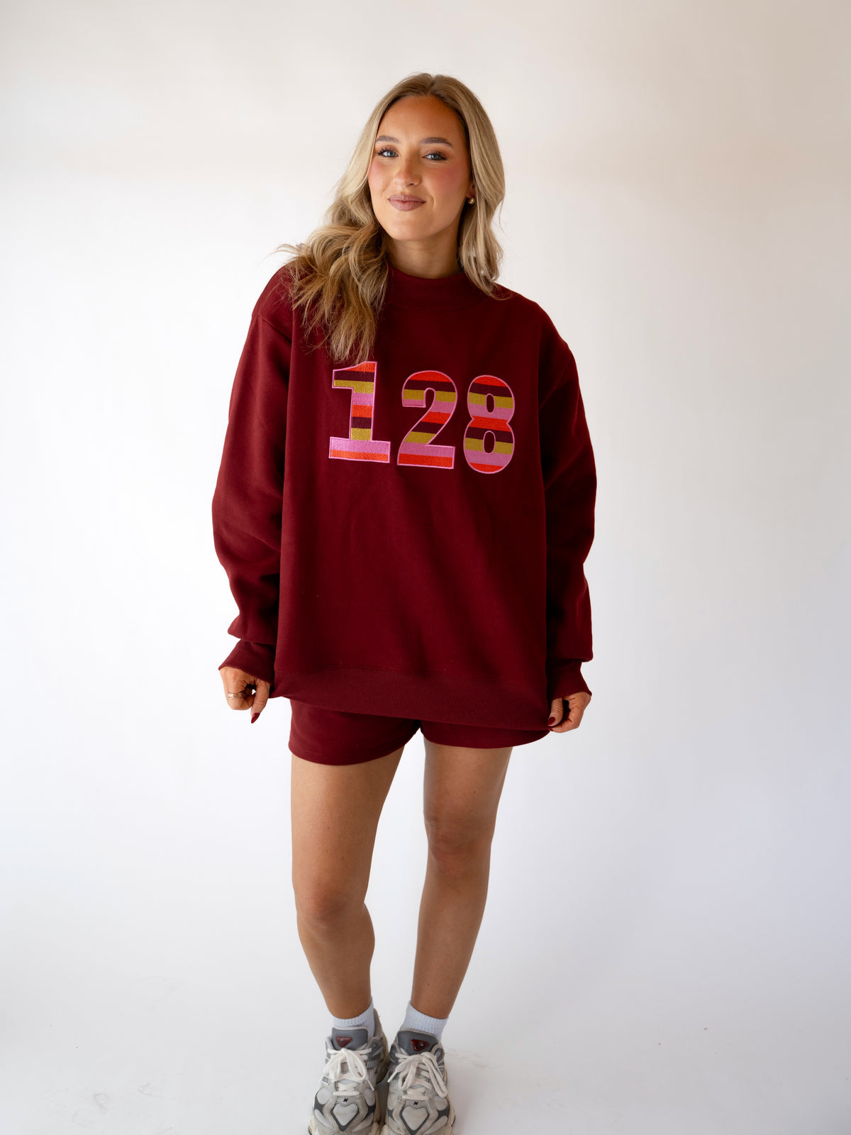 PRE-ORDER: The Stripe Signature Mockneck- Burgundy