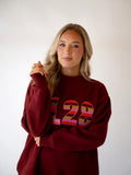 PRE-ORDER: The Stripe Signature Mockneck- Burgundy