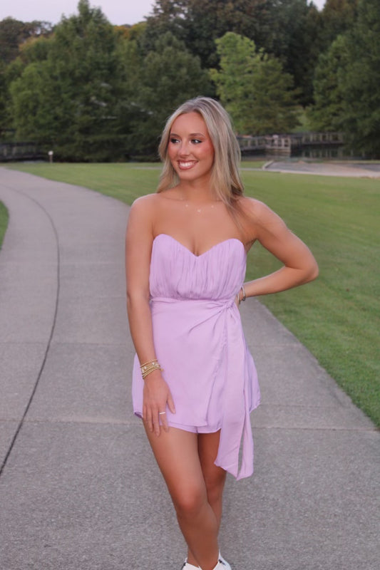 Emily Romper- Lilac