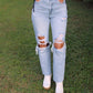 High Waist Loose Fit Jean