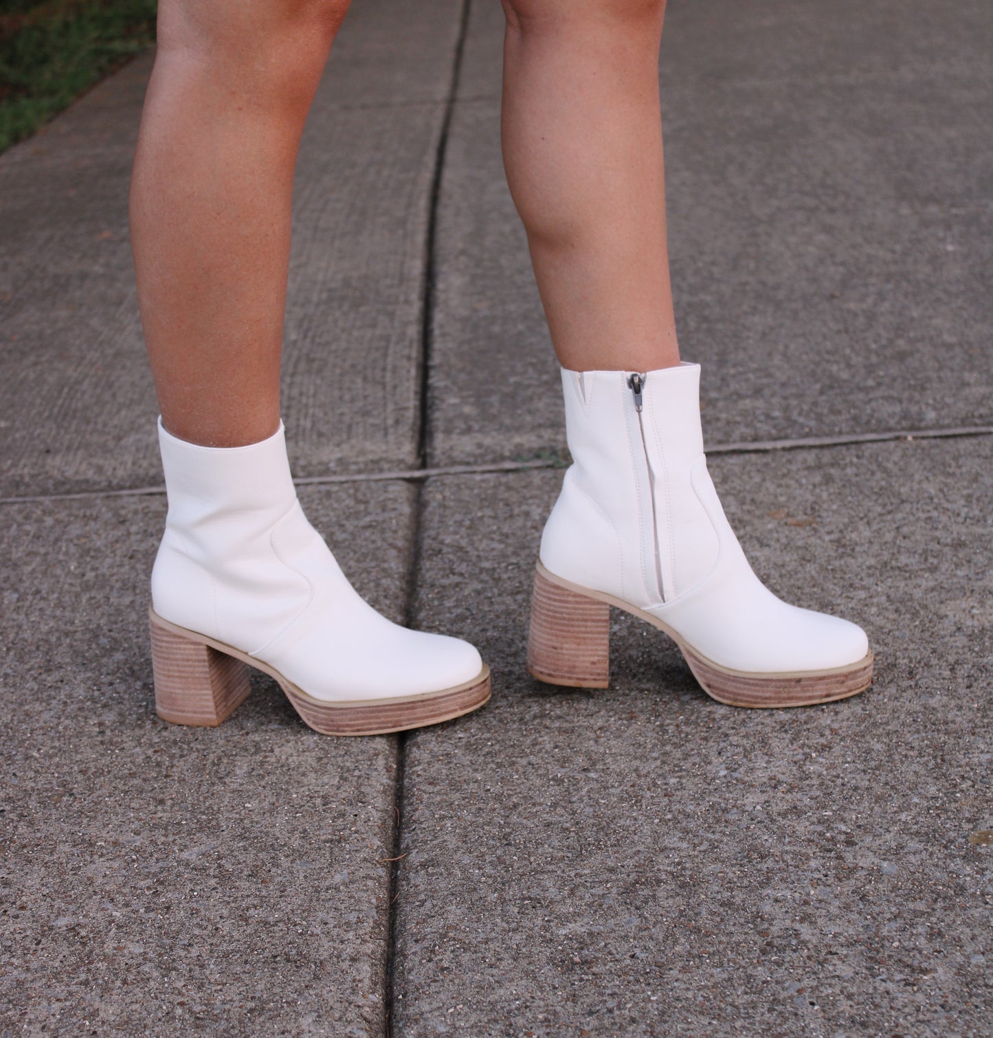 Alexandra Bootie- Cream