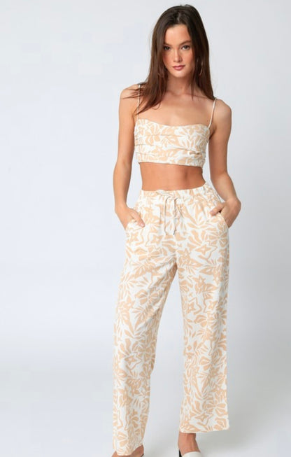 Selene Set Pants- Natural