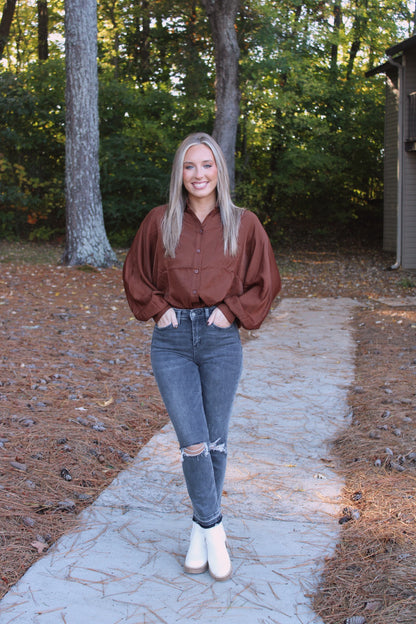 Leslie Top– Brown