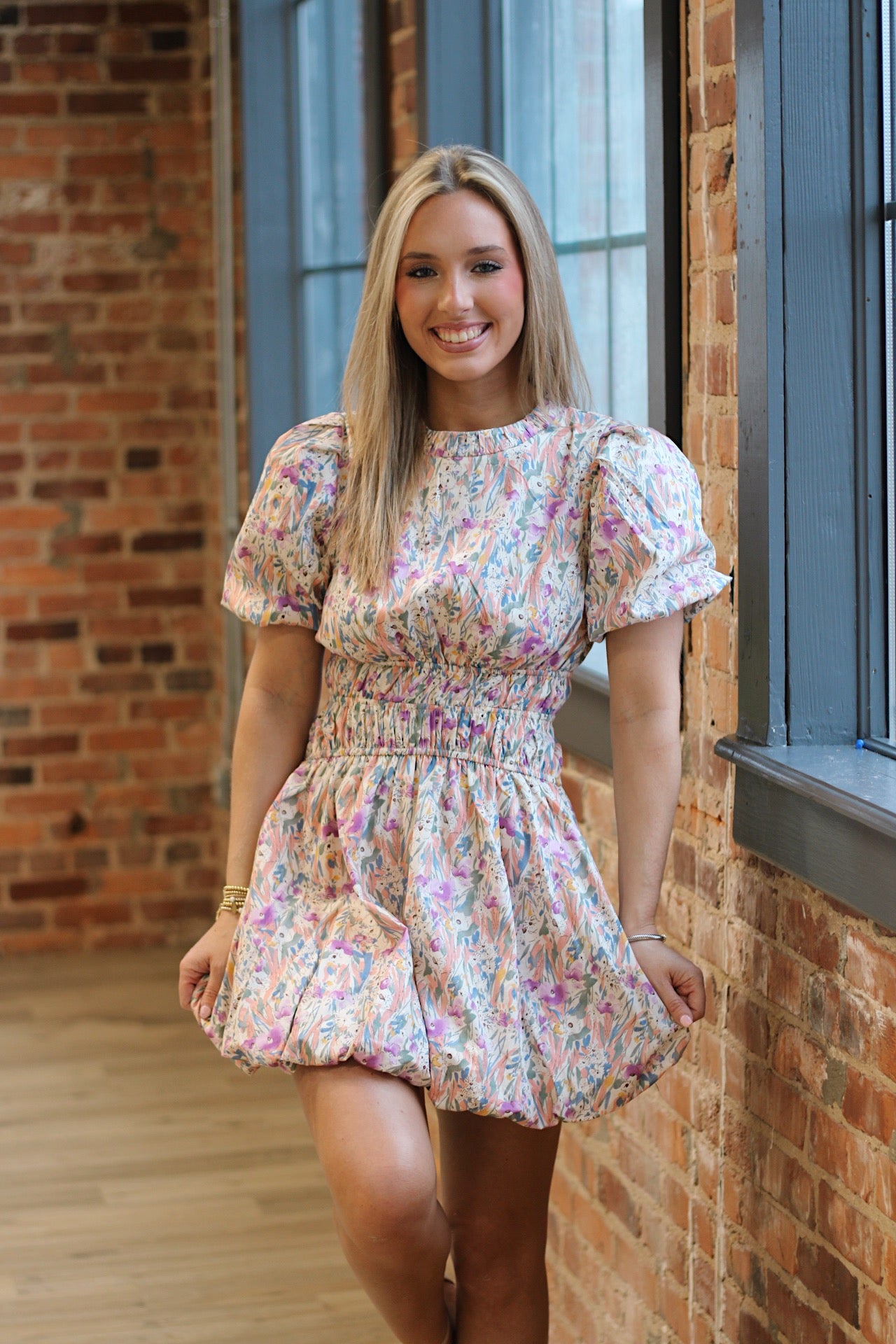 Floral Bubble Dress