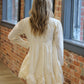 Poplin Dress- Cream