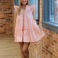 Babydoll Dress- Light Pink