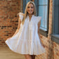 Babydoll Dress- White