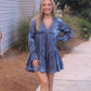 Charlotte Dress- Midnight blue