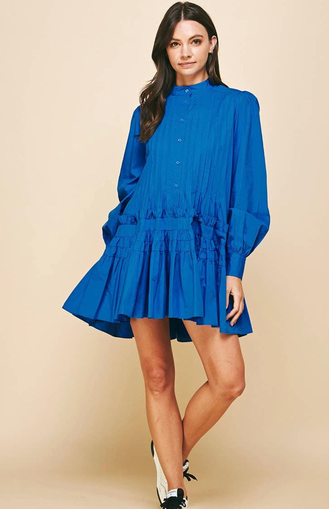 Mollie Dress- Royal Blue