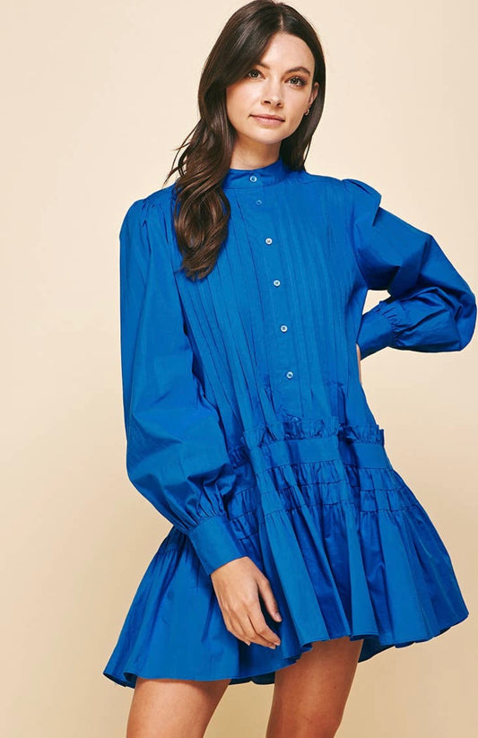 Mollie Dress- Royal Blue