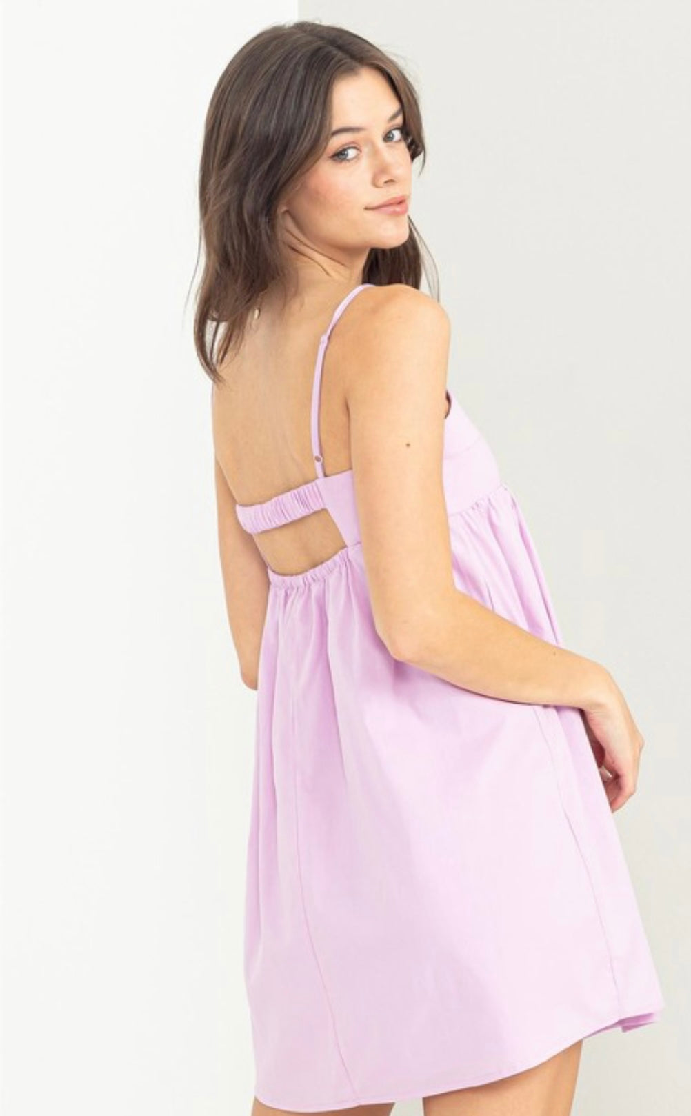 Mini Cami Dress- Lilac