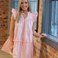 Babydoll Dress- Light Pink