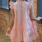 Babydoll Dress- Light Pink