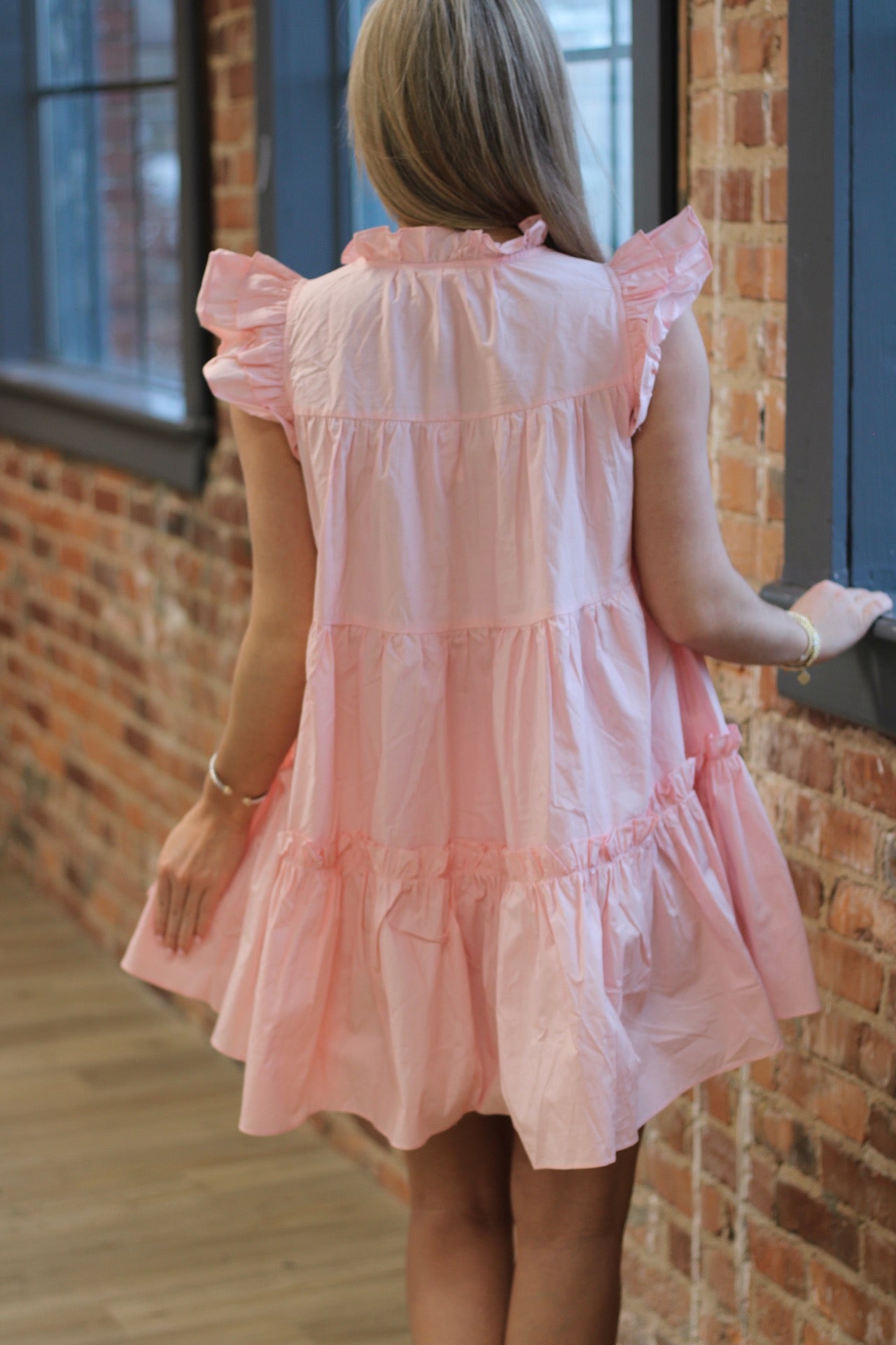 Babydoll Dress- Light Pink